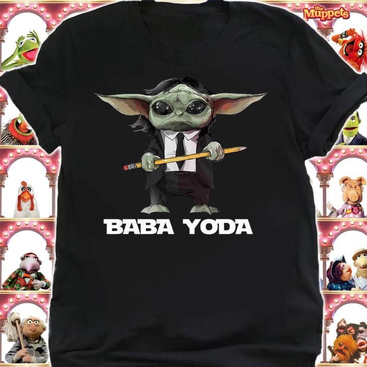 Baba Yoda John Wick And Baby Yoda t-shirt shirt