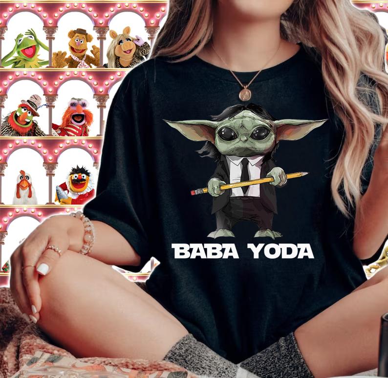 Baba Yoda John Wick And Baby Yoda t-shirt woman shirt