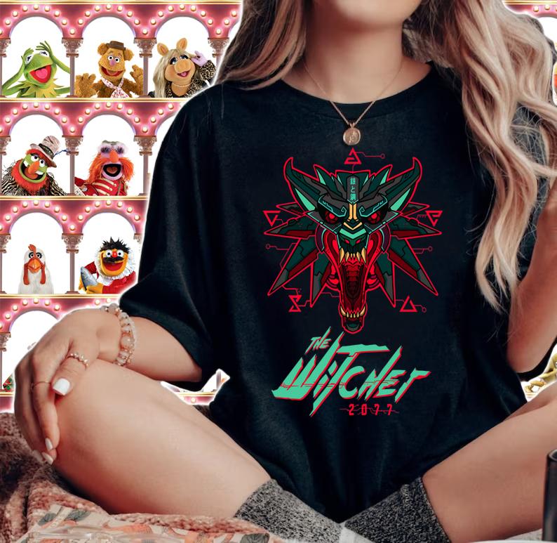 Twc The Witcher 2077 t-shirt woman shirt
