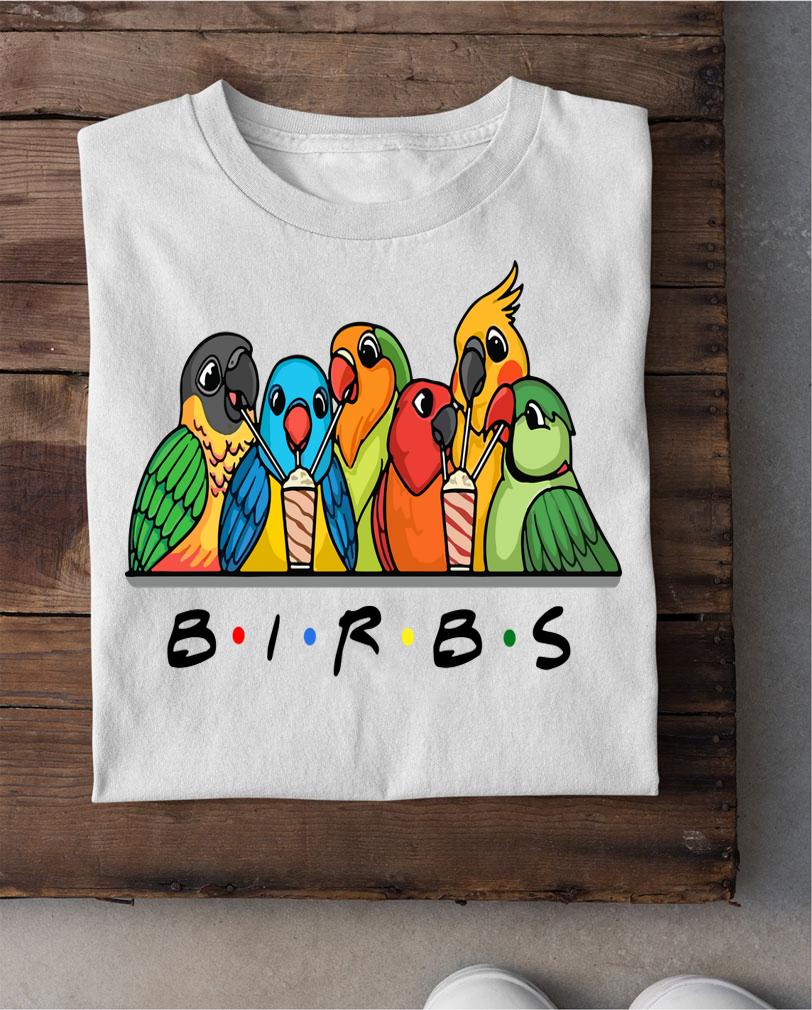 Friends Parrot Birds Birbs t-shirt shirt