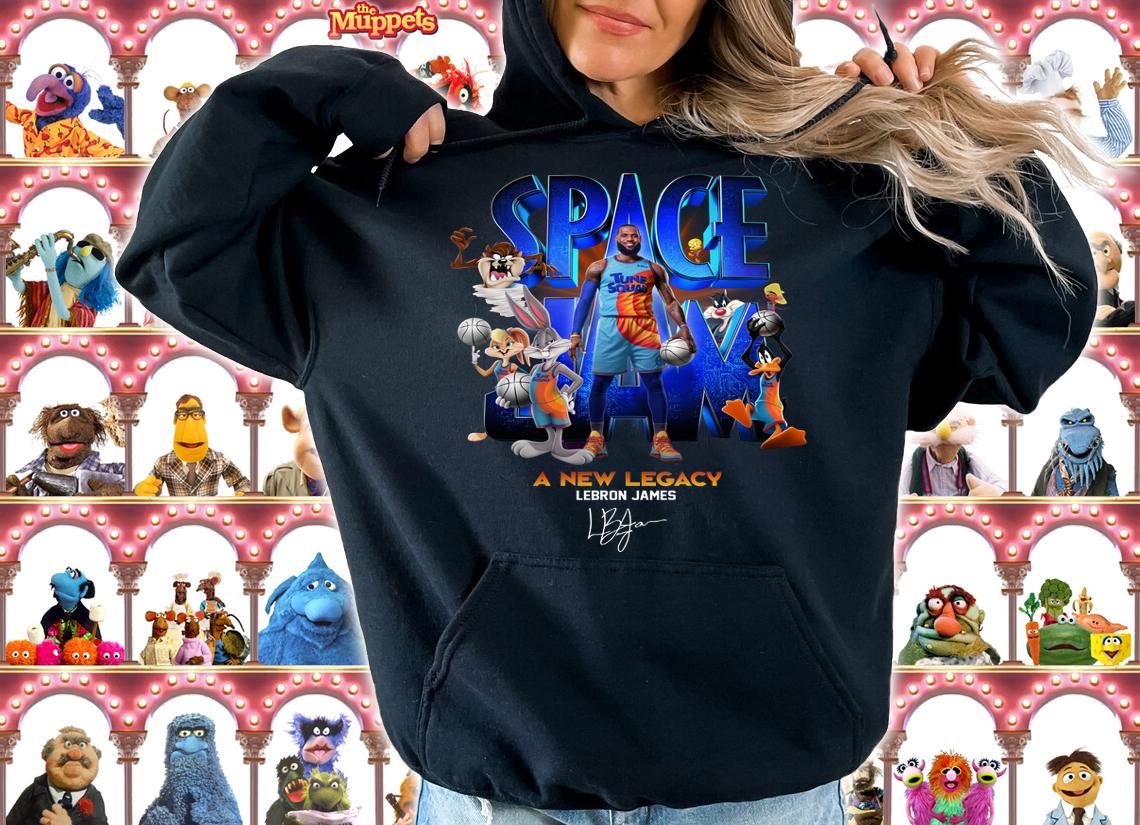 Space Jam A New Legacy Tune Squad Lebron James Signature t-shirt hoodie