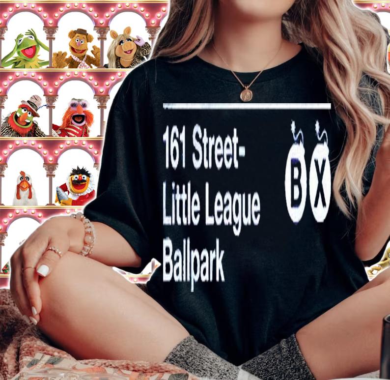 161 street little league ballpark B X shirt t-shirt woman shirt