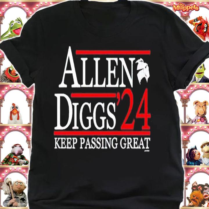 Allen Diggs 2024 keep passing great shirt t-shirt shirt