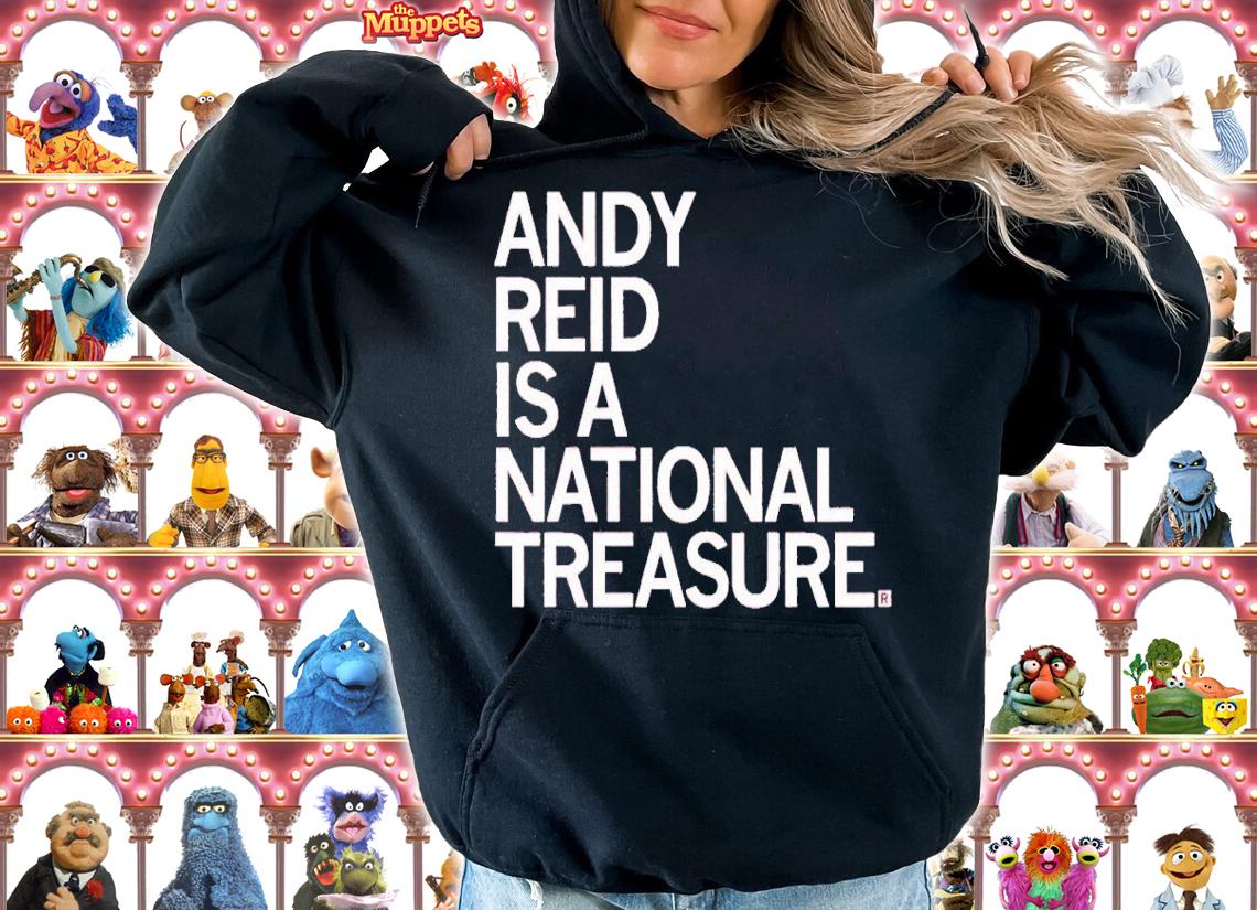Andy Reid is a National treasure shirt t-shirt hoodie