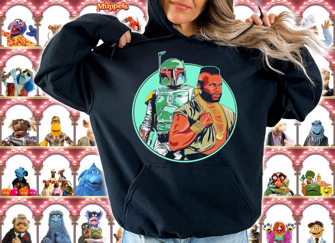 Boba Fett Mr. T t-shirt hoodie