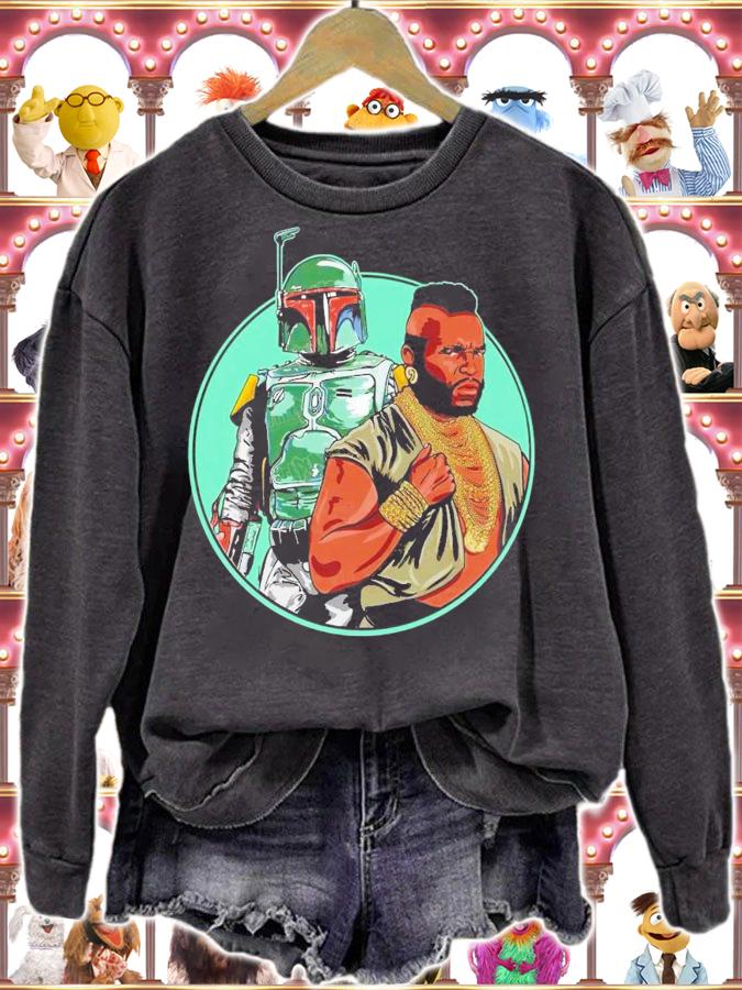 Boba Fett Mr. T t-shirt sweatshirt