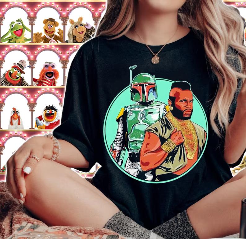 Boba Fett Mr. T t-shirt woman shirt