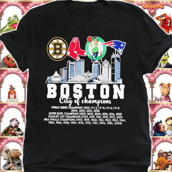 Boston City Of Champions Boston Sports Teams shirt t-shirt shirt