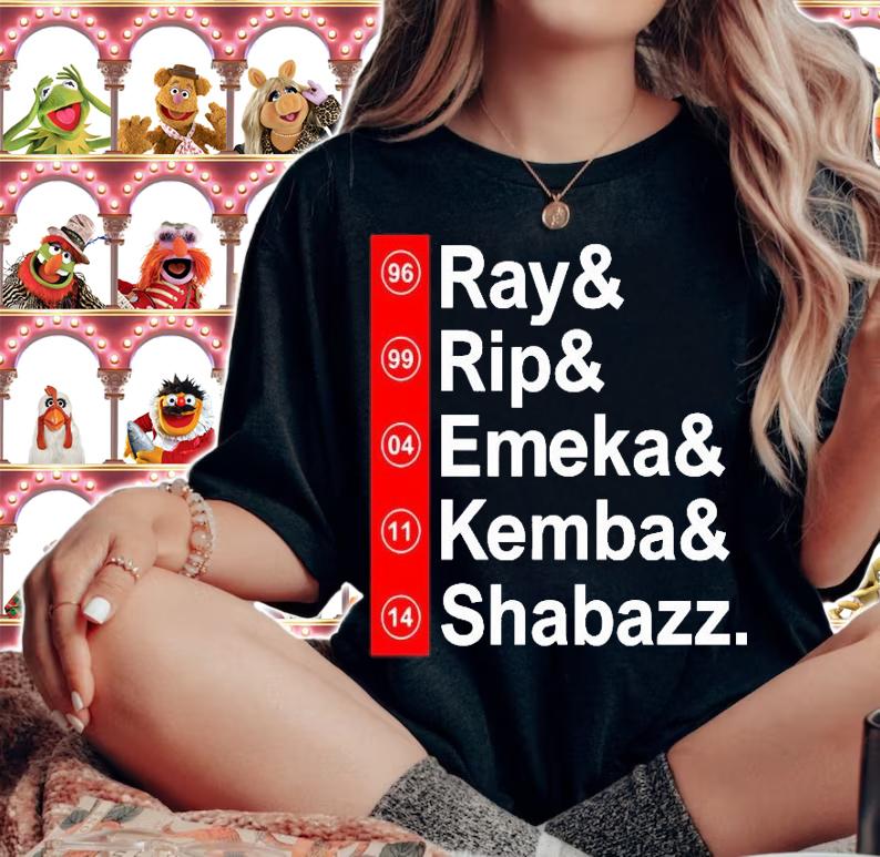Ray Rip Emeka Kemba Shabazz shirt t-shirt woman shirt