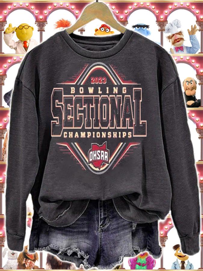 Bowling Sectionals OHSAA 2023 logo shirt t-shirt sweatshirt