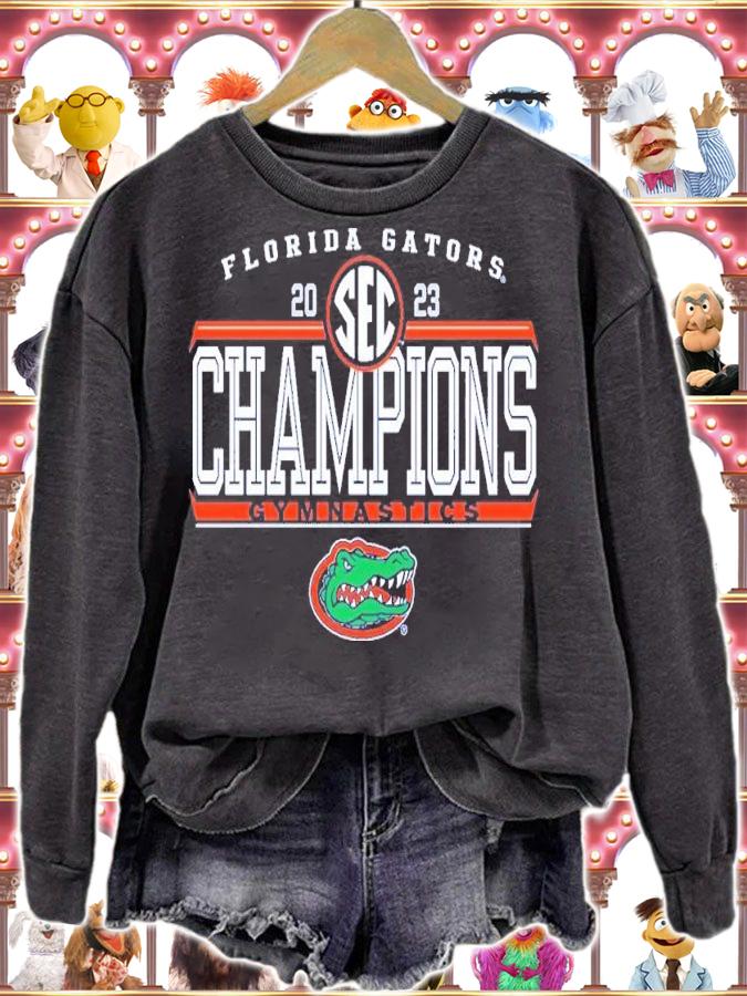 Florida Gators 2023 SEC Gymnastics Regular Season Champions t-shirt sweatshirt