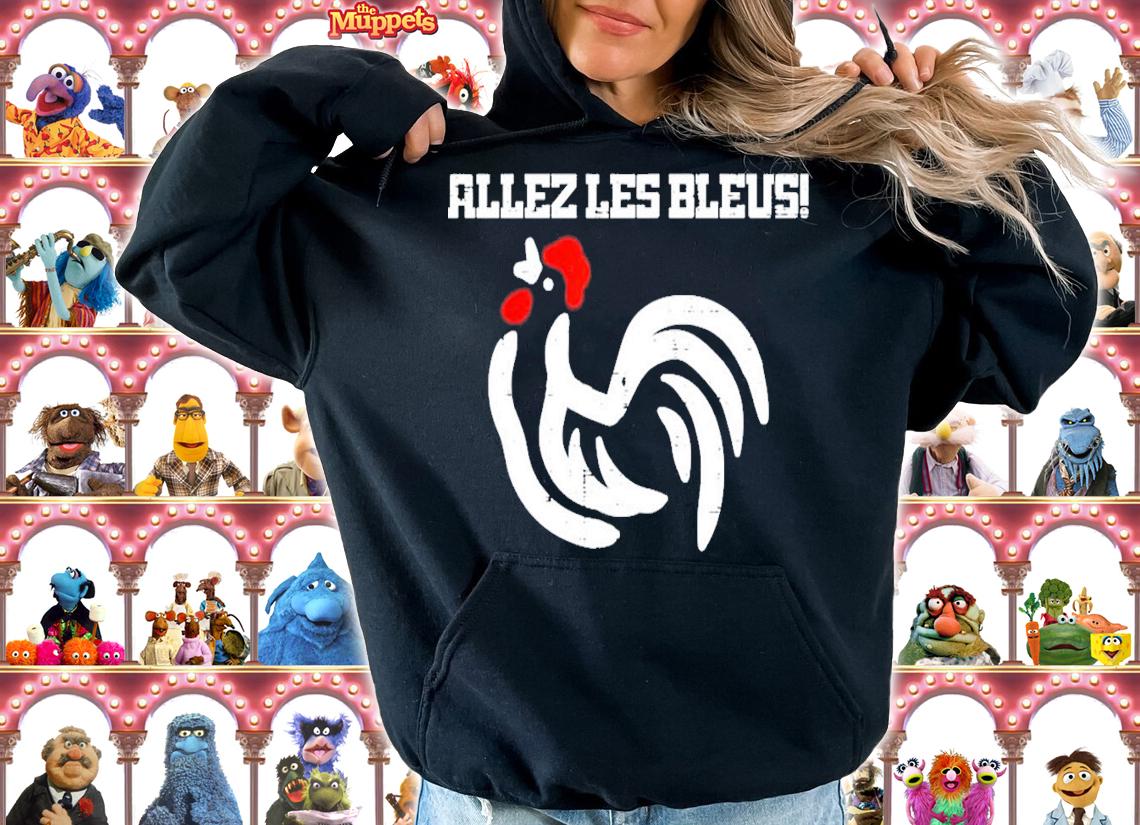 France Allez Les Bleus French Rooster Soccer T-Shirt t-shirt hoodie