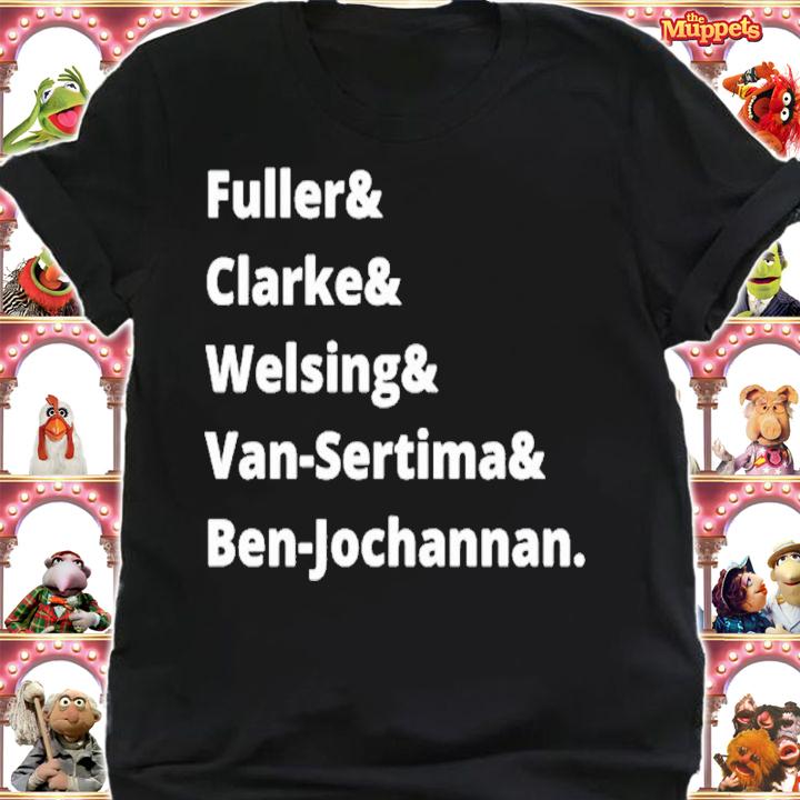 Fuller & Clarke & Welsing & Van-Sertima & Ben-Jochannan Shirt t-shirt shirt
