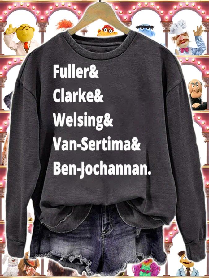 Fuller & Clarke & Welsing & Van-Sertima & Ben-Jochannan Shirt t-shirt sweatshirt