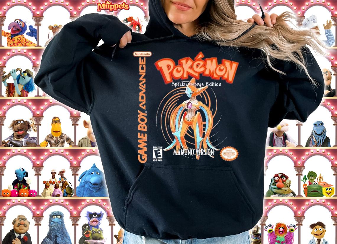 Gameboy Pokemon DEOXYS shirt t-shirt hoodie