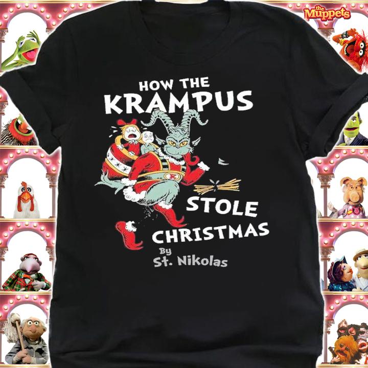How the Krampus Stole Christmas Creepy Cute Children's Book shirt t-shirt shirt