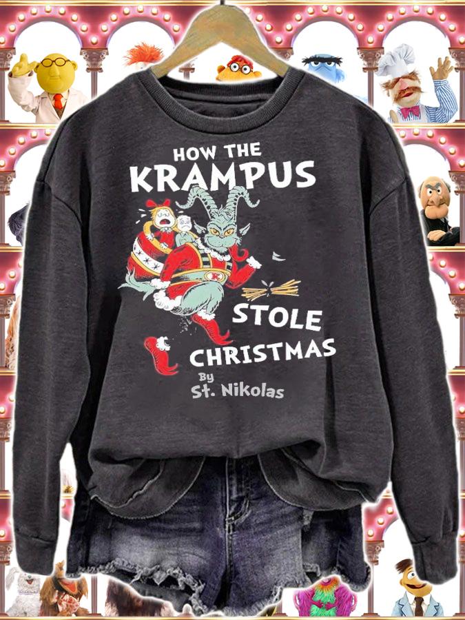 How the Krampus Stole Christmas Creepy Cute Children's Book shirt t-shirt sweatshirt