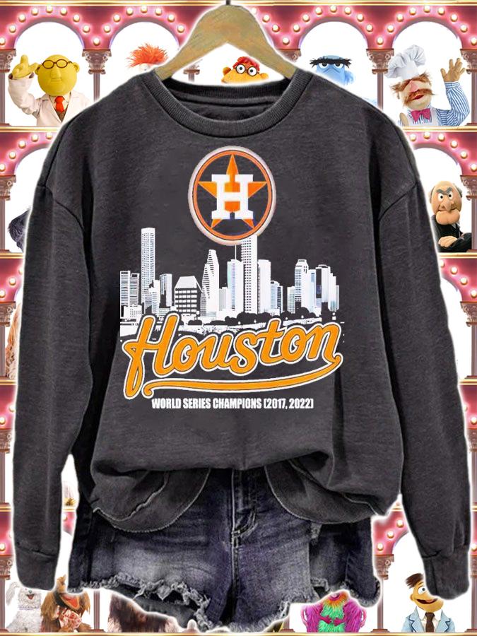 Houston city World Series Champions 2017 2022 shirt t-shirt sweatshirt