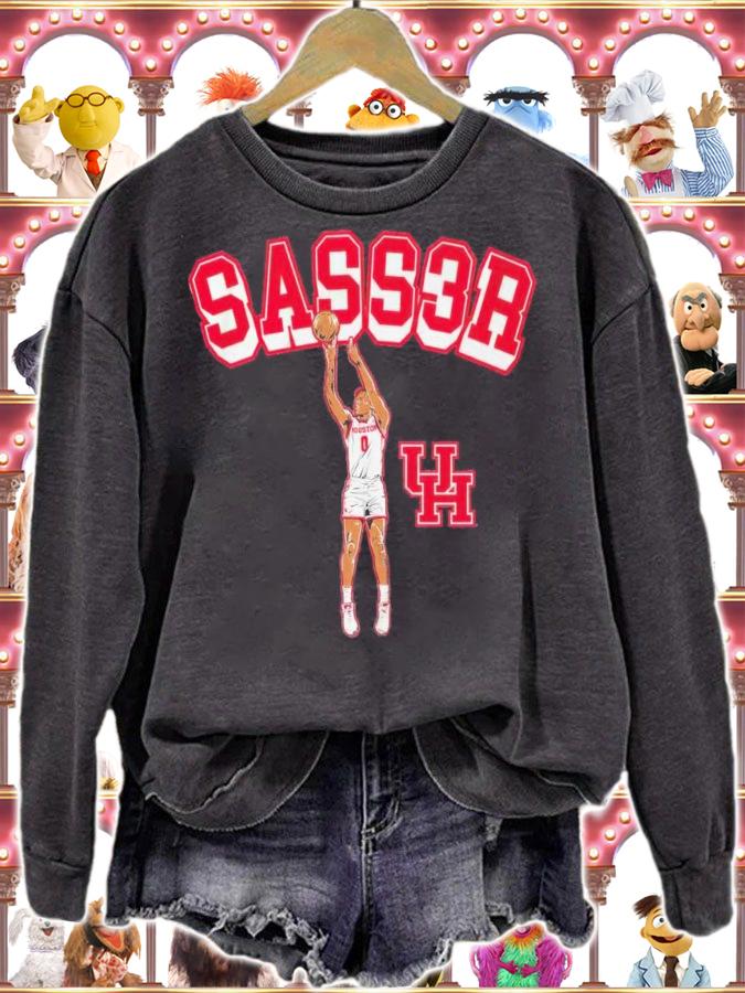 Marcus Sasser SASS3R Houston Cougars shirt t-shirt sweatshirt