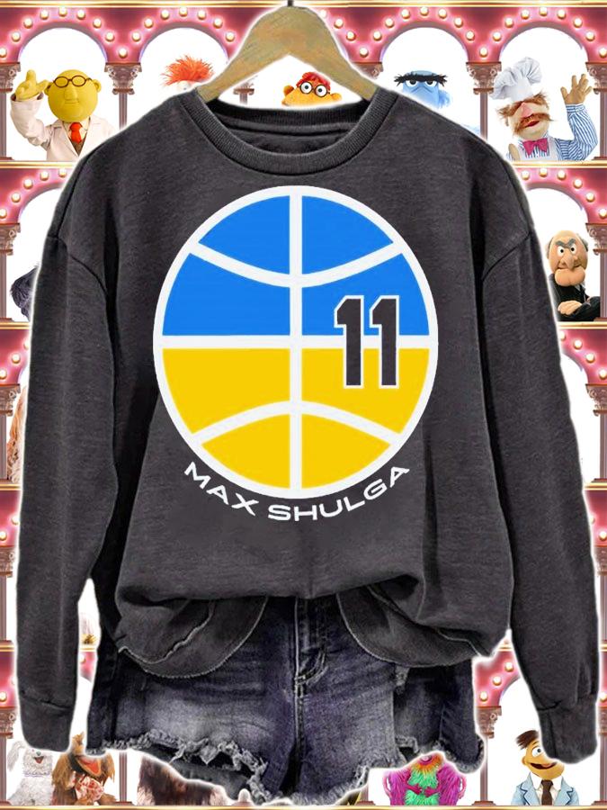 Max Shulga 11 Ukraine Basketball shirt t-shirt sweatshirt