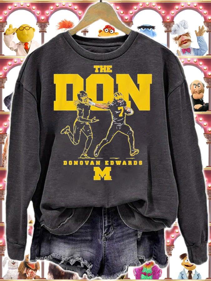 Michigan Football Donovan Edwards The Don shirt t-shirt sweatshirt