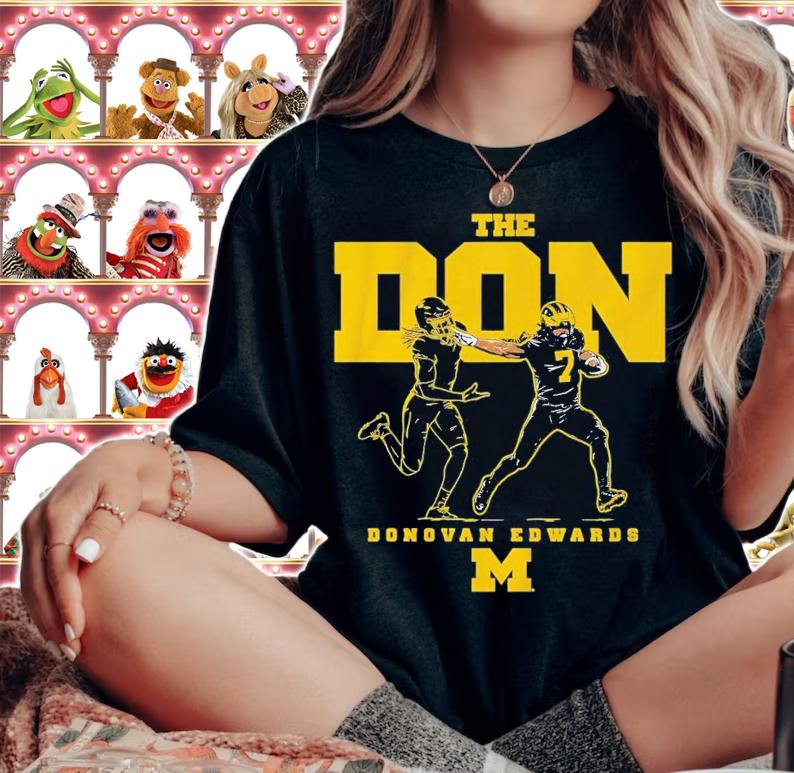 Michigan Football Donovan Edwards The Don shirt t-shirt woman shirt