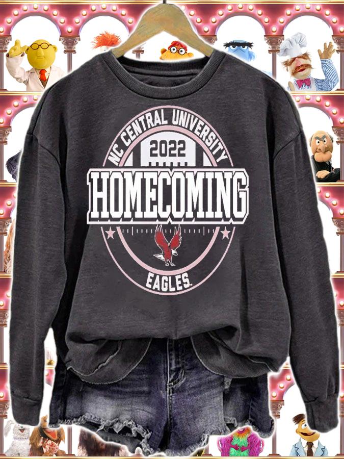 North Carolina Central University Eagles 2022 Homecoming shirt t-shirt sweatshirt