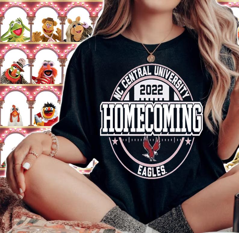 North Carolina Central University Eagles 2022 Homecoming shirt t-shirt woman shirt