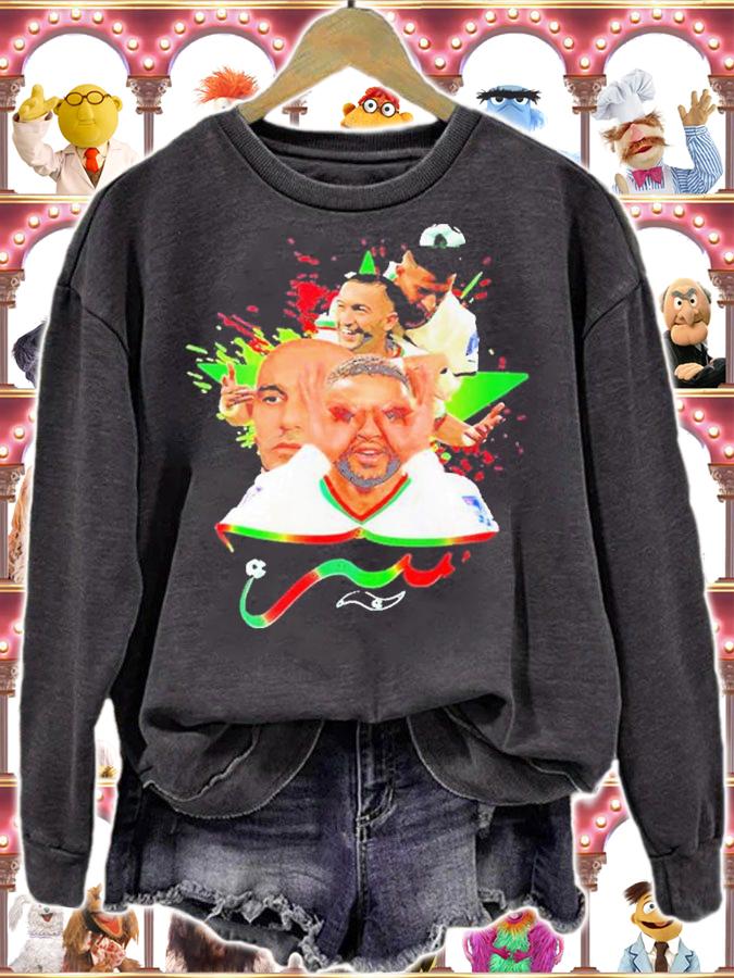 Morocco Walid Regragui Sir Ziyech En Nesyri World Cup Qatar 2022 Shirt t-shirt