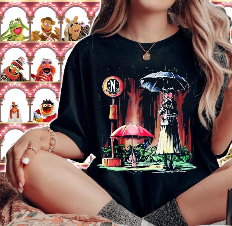 My neighbor Wednesday shirt t-shirt woman shirt