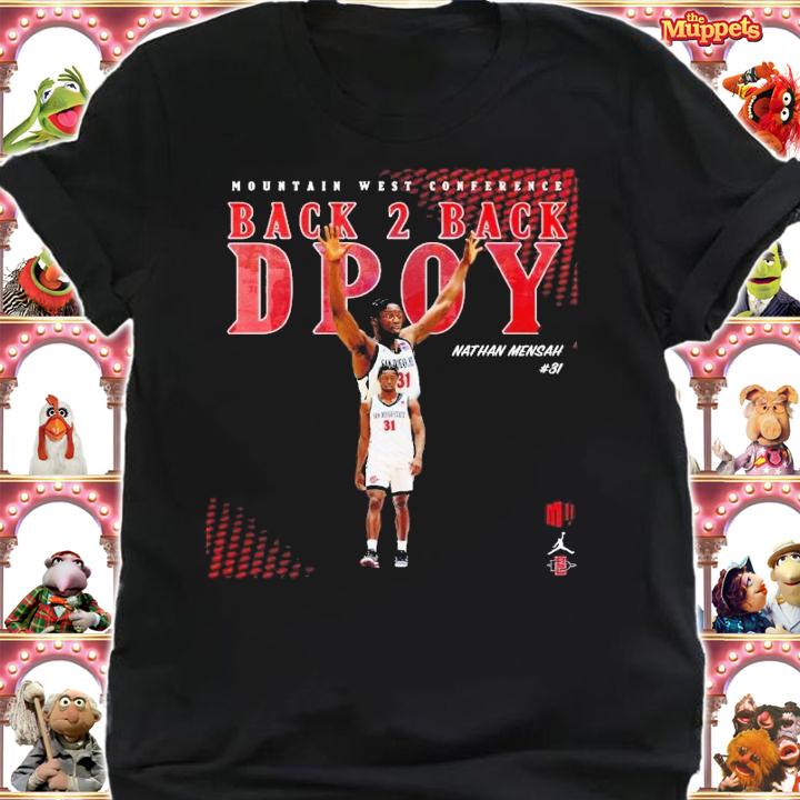 Nathan Mensah mountain west conference back 2 back defensive player of the year shirt t-shirt
