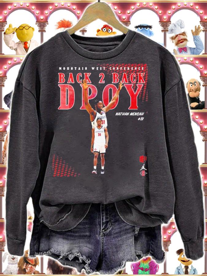 Nathan Mensah mountain west conference back 2 back defensive player of the year shirt t-shirt