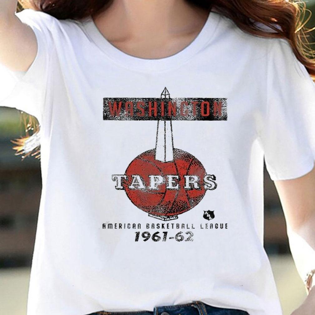 Washington Tapers American Basketball League 1961-62 shirt t-shirt