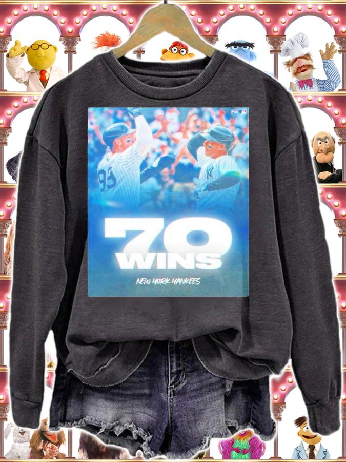 70 Wins New York Yankees Baseball Shirt t-shirt