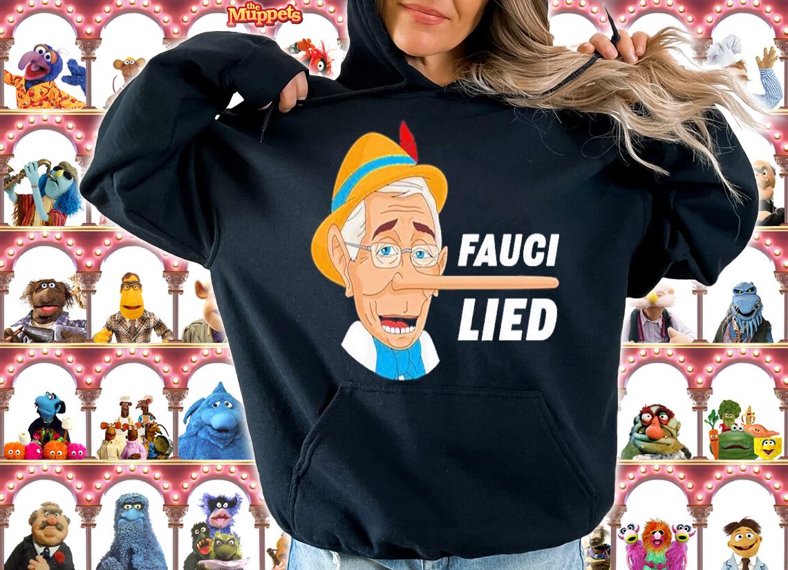 Fauci Lied Pinocchio Nose Shirt t-shirt
