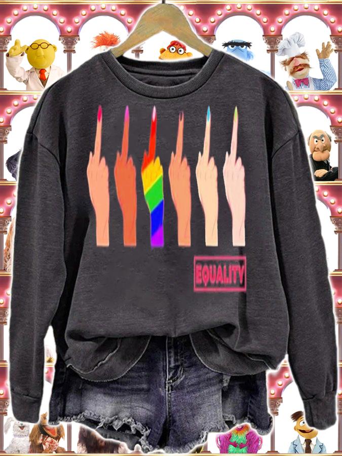 Pride For The Fckin' Equality LGBTQ T-Shirt t-shirt