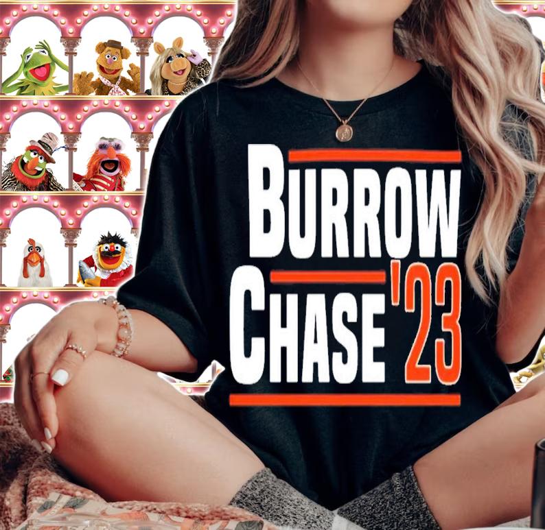 Burrow Chase 2023 T-Shirt t-shirt woman shirt