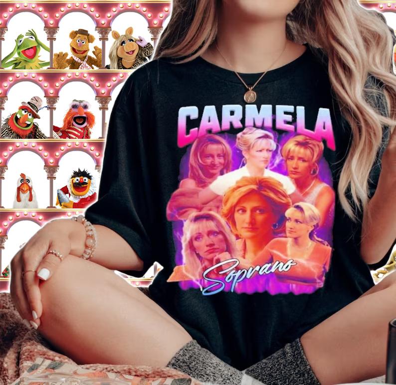 Carmela Soprano Edie Falco Homage Shirt t-shirt