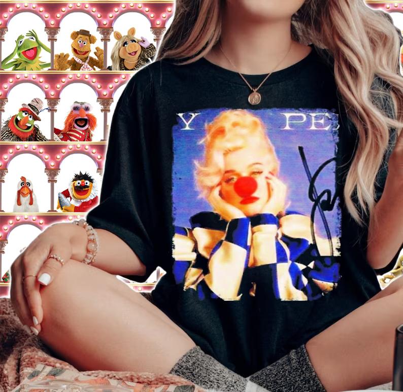 Katy Perry Elmo Nose Shirt t-shirt