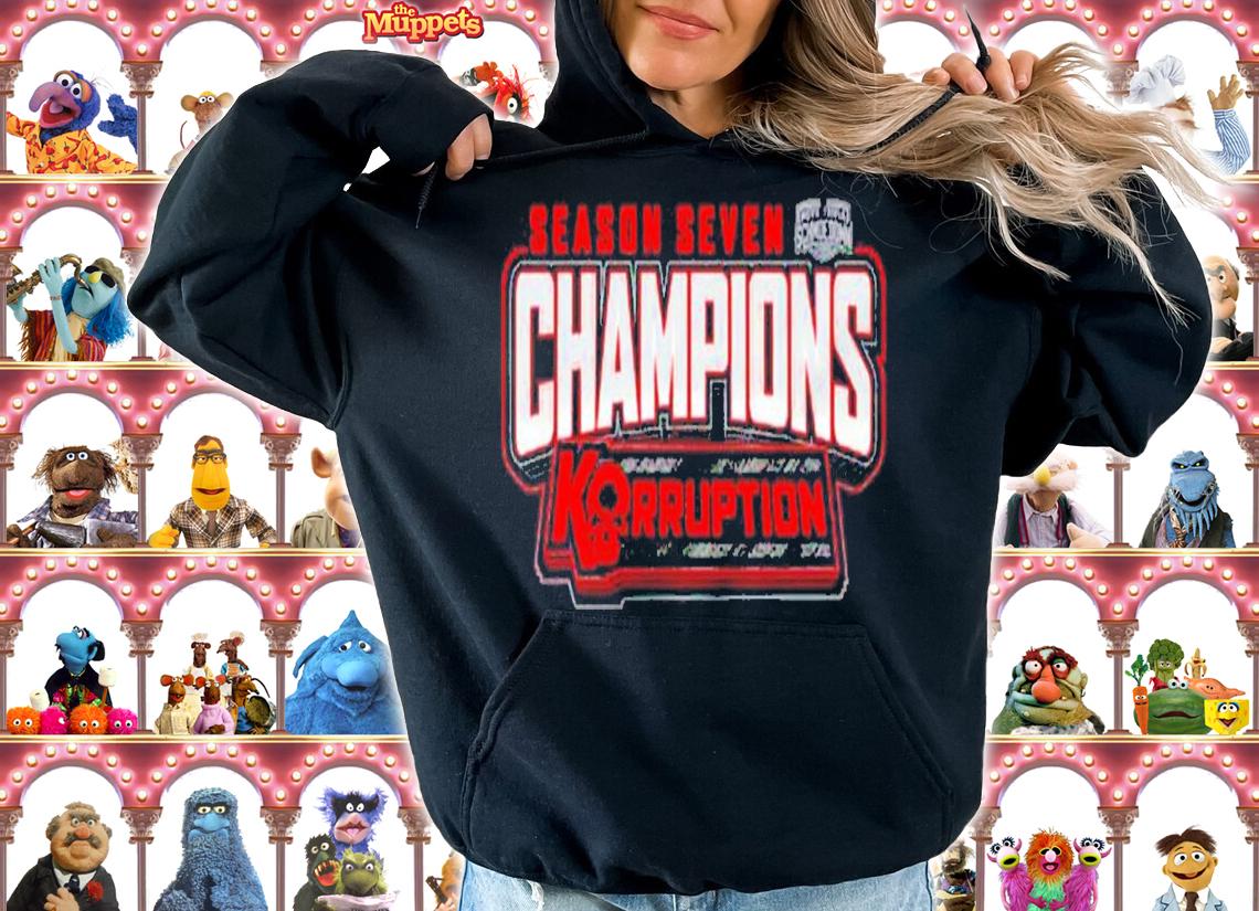 Korruption Season 7 Champions shirt t-shirt hoodie