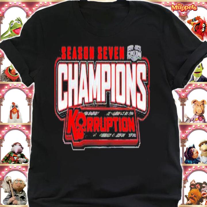 Korruption Season 7 Champions shirt t-shirt shirt