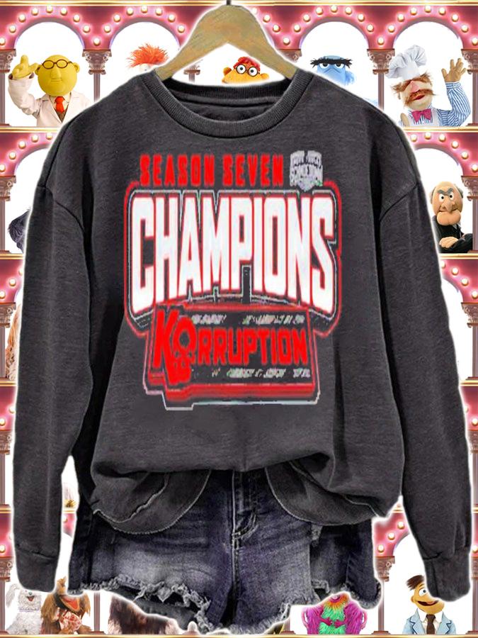 Korruption Season 7 Champions shirt t-shirt sweatshirt