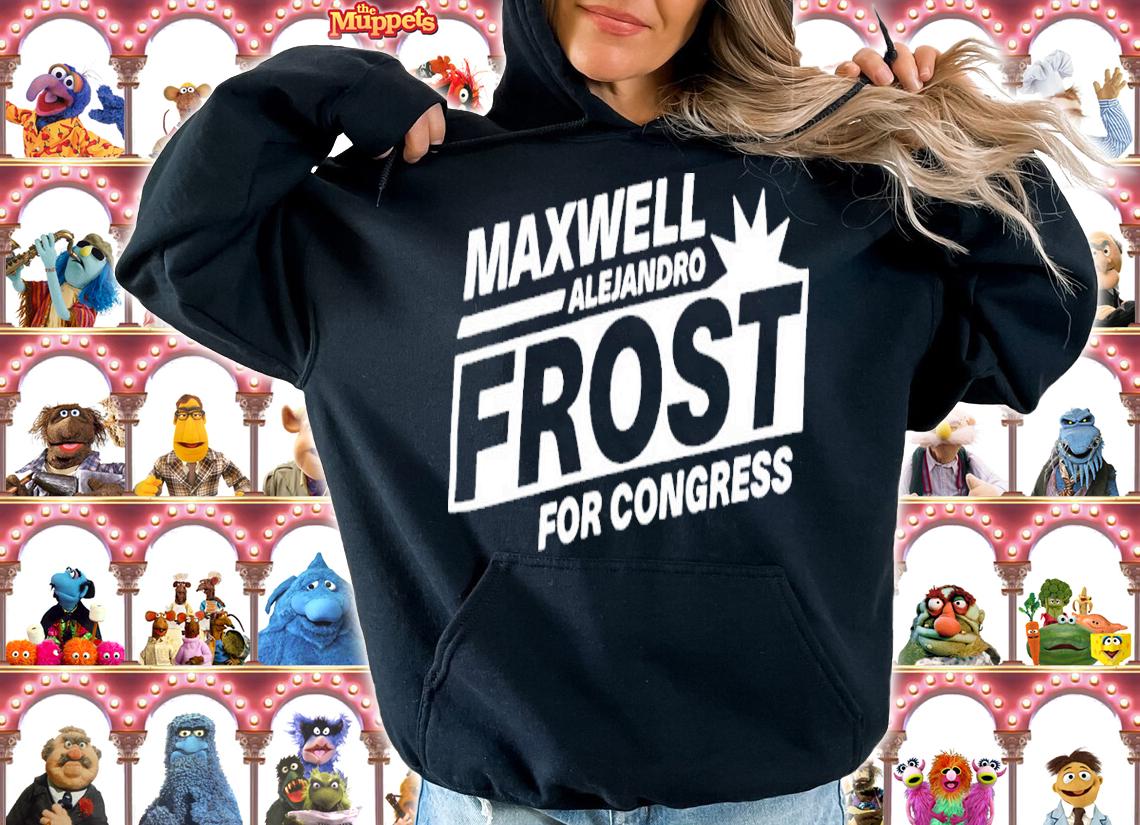 Maxwell Alejandro Frost Merchandise Maxwell Alejandro Frost For Congress Shirt t-shirt