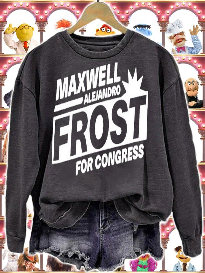 Maxwell Alejandro Frost Merchandise Maxwell Alejandro Frost For Congress Shirt t-shirt