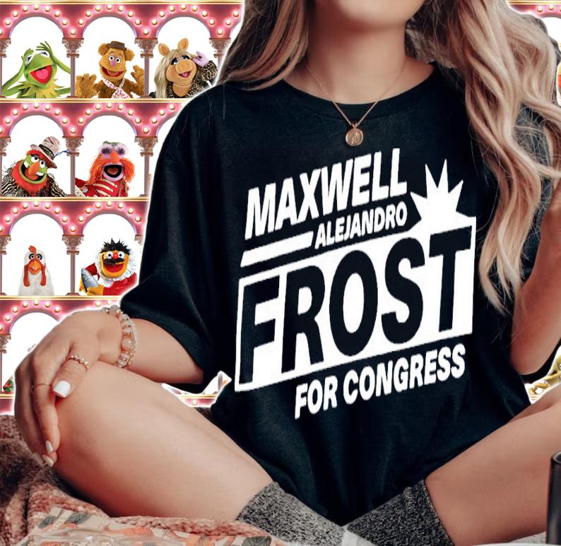 Maxwell Alejandro Frost Merchandise Maxwell Alejandro Frost For Congress Shirt t-shirt