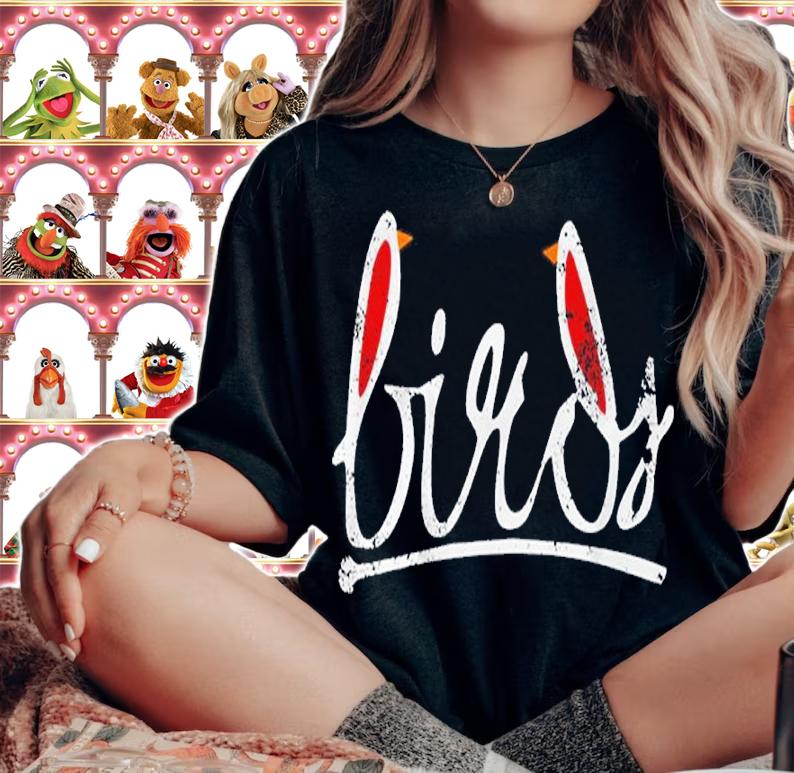 Birds on the Black Logo shirt t-shirt