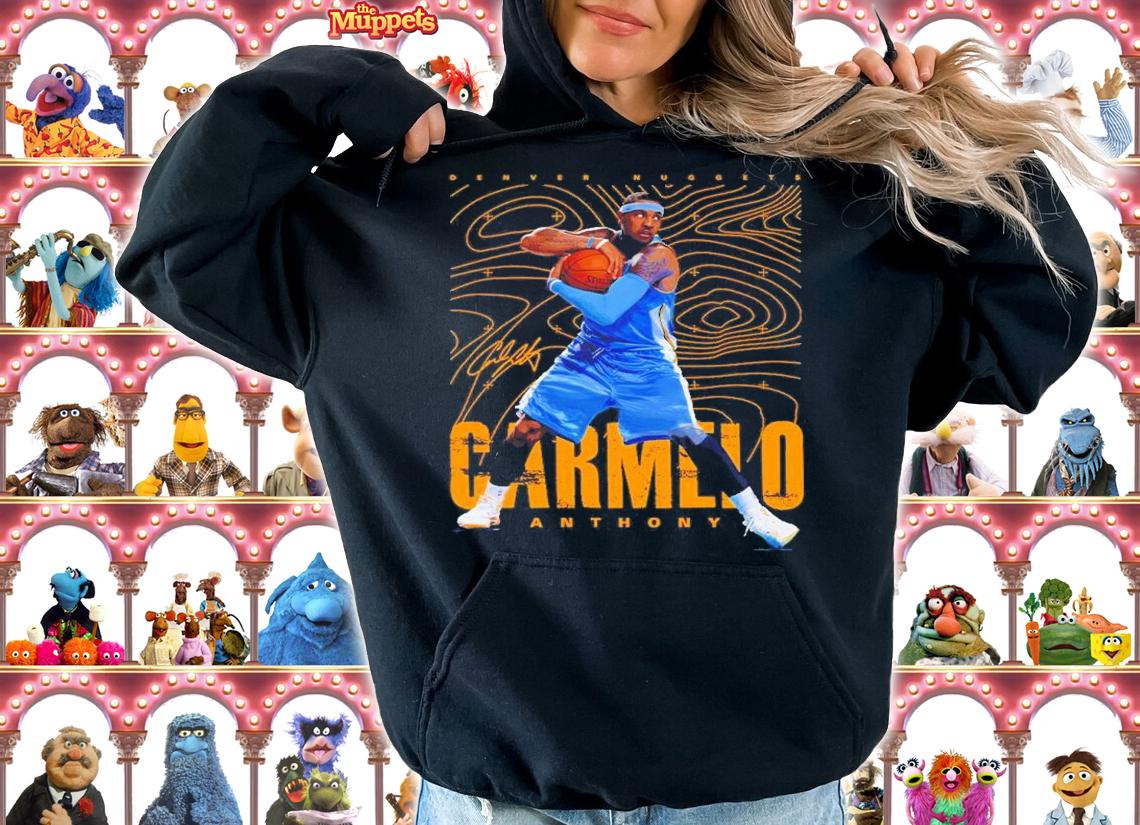 Carmelo Anthony Denver Nuggets Basketball Signature Shirt t-shirt