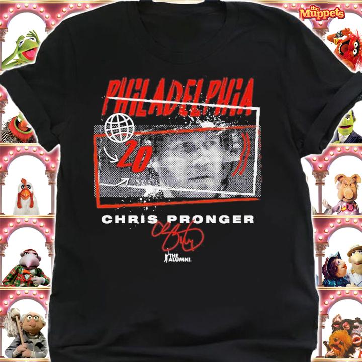 Chris Pronger Philadelphia Tones Hockey Signature Shirt t-shirt