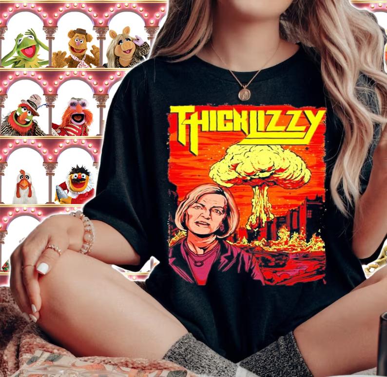 Thick Lizzy Anti-Tory Nobody likes a Tory shirt t-shirt