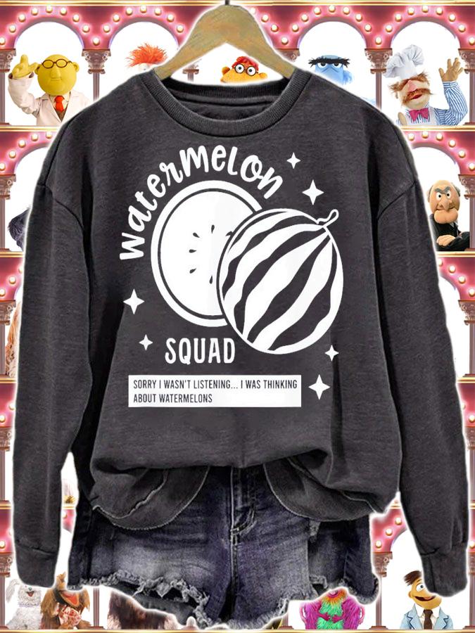 Watermelon Squad Team Tropical Fruits T-Shirt t-shirt